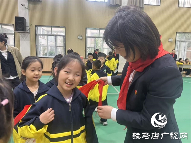  強(qiáng)國復(fù)興有我 爭當(dāng)新時(shí)代好少年—駐馬店市第三十三小學(xué)新隊(duì)員隊(duì)前考核