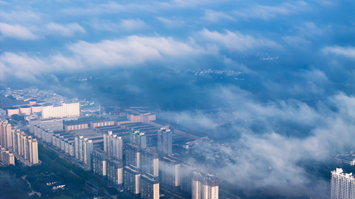 縣區(qū)動(dòng)態(tài)｜平流霧奇觀宛若仙境