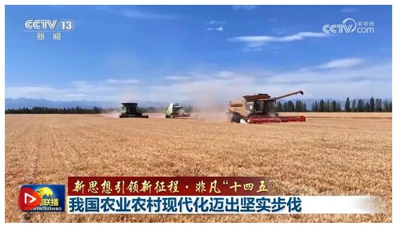 【新思想引領(lǐng)新征程·非凡“十四五”】我國(guó)農(nóng)業(yè)農(nóng)村現(xiàn)代化邁出堅(jiān)實(shí)步伐