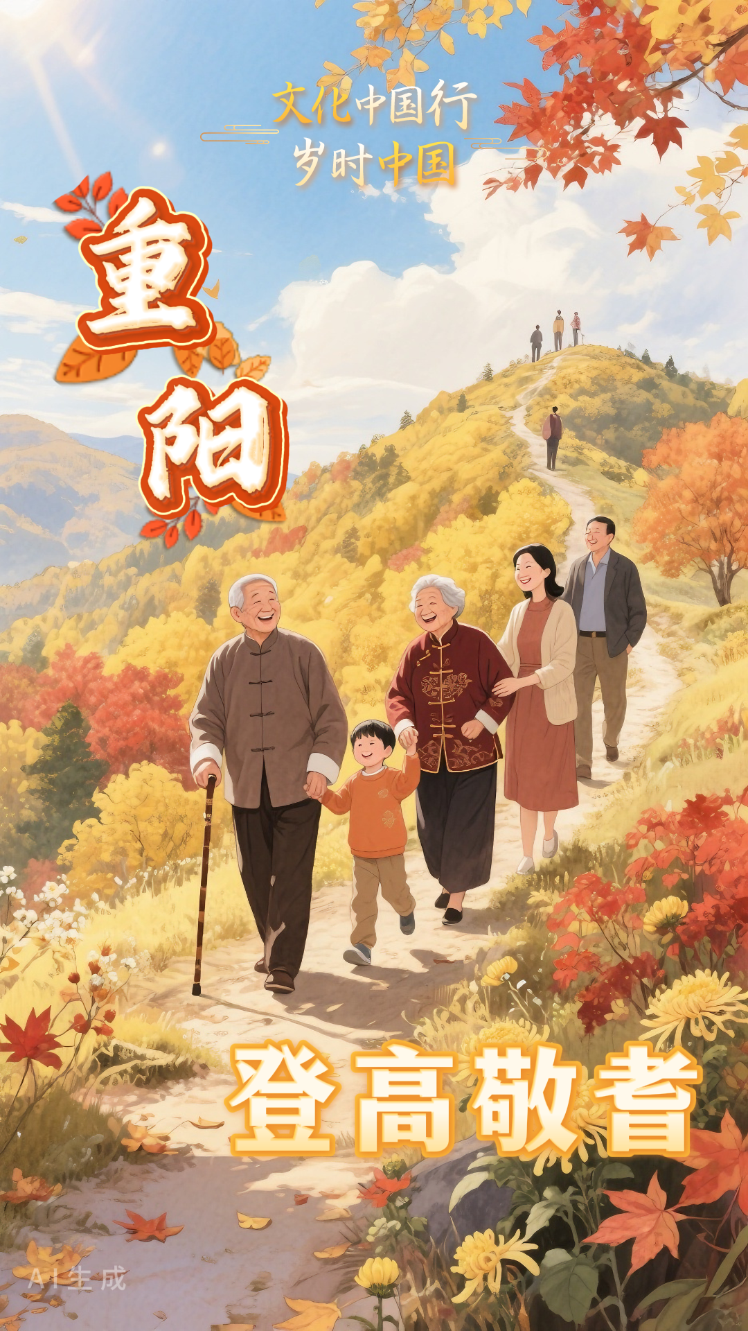 文化中國行·歲時中國|重陽:登高敬耆