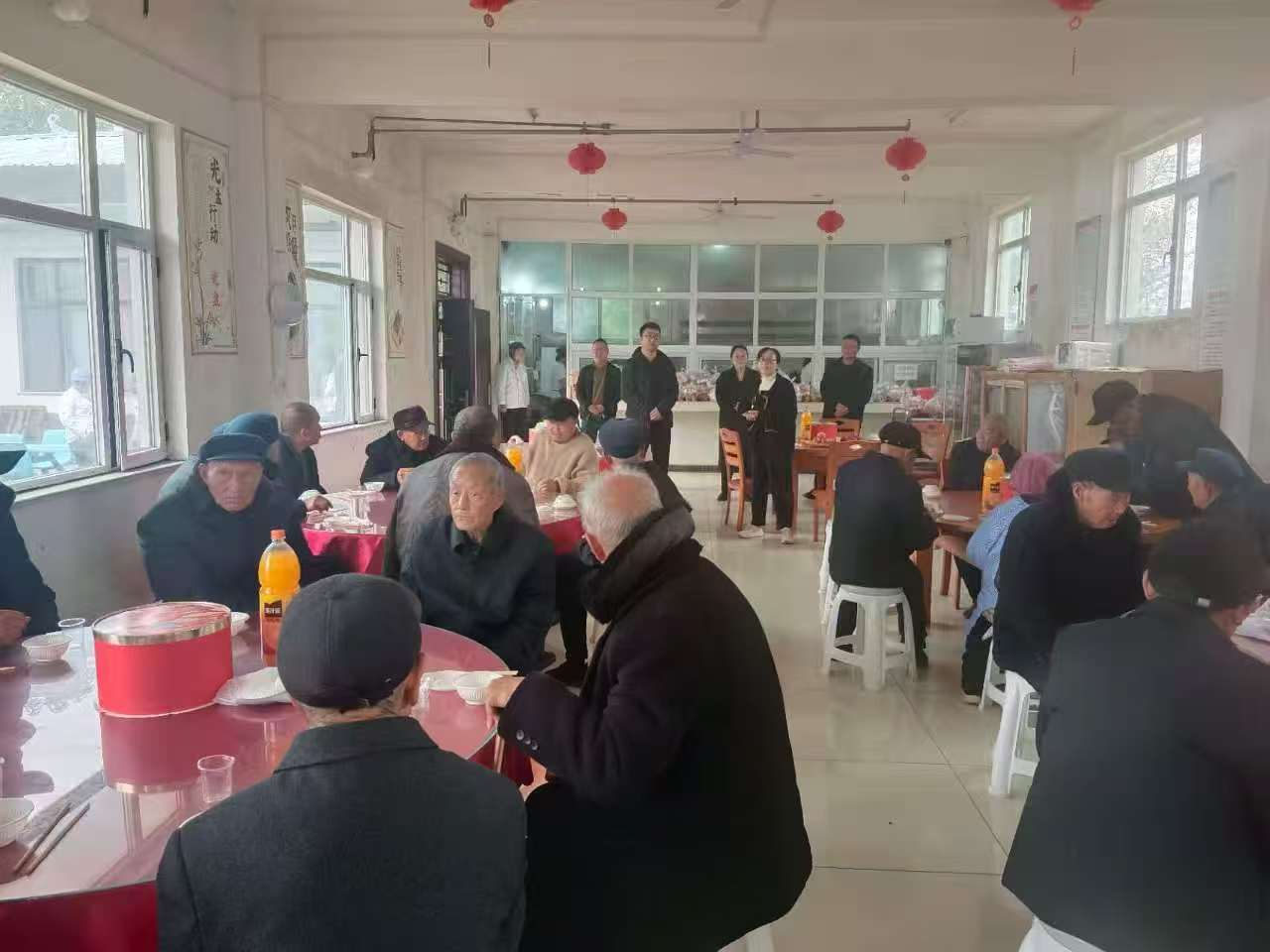 遂平縣槐樹(shù)鄉(xiāng)舉辦 “我們的節(jié)日·重陽(yáng)節(jié)--餃子宴”活動(dòng)