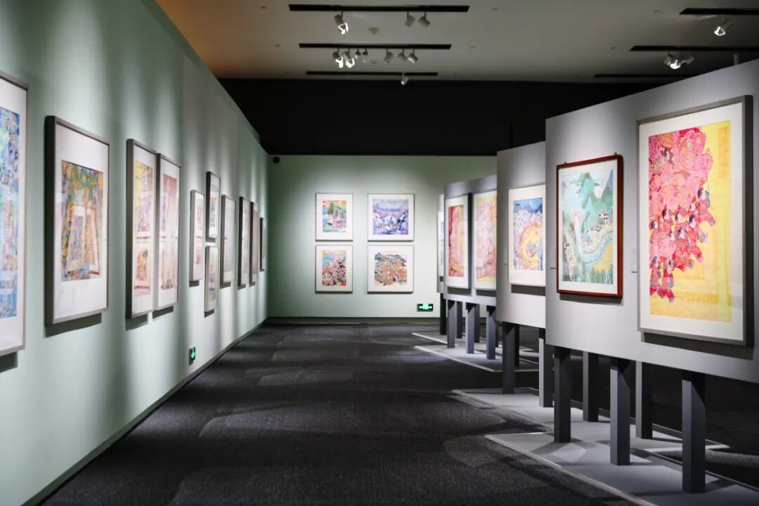 “大地繪彩——2025年農(nóng)民畫大展”在京開幕