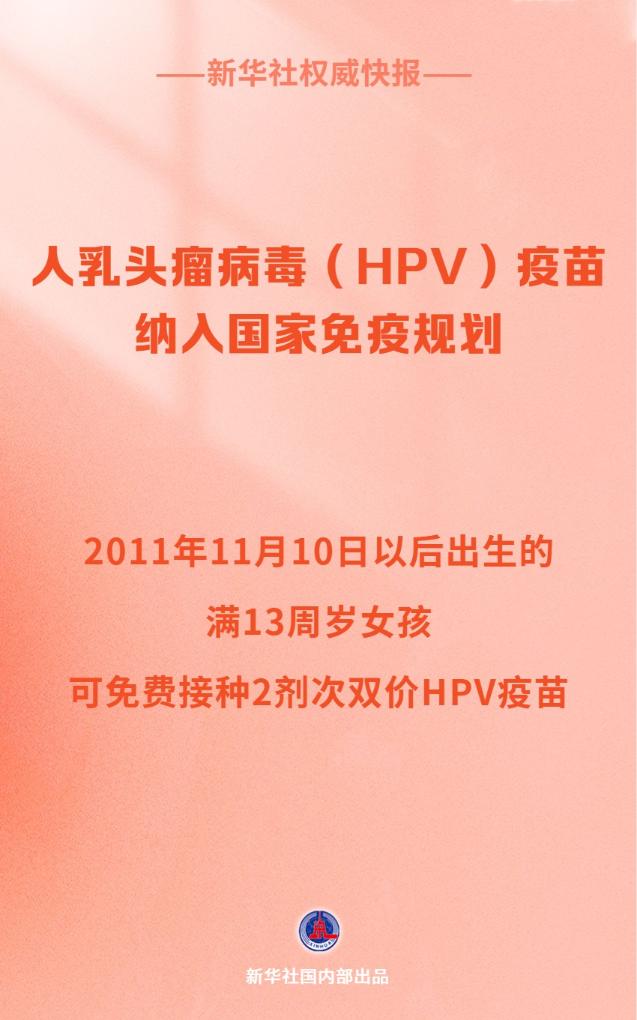 HPV疫苗免費(fèi)接種！守護(hù)女性健康的國(guó)家承諾