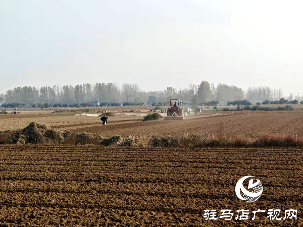 平輿縣射橋鎮(zhèn)：農(nóng)機(jī)助耕正當(dāng)時 秋播提速保豐收