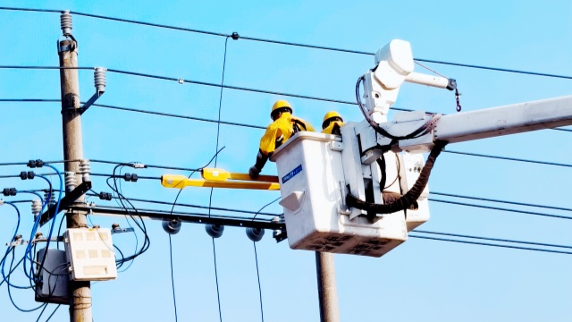 國網(wǎng)平輿縣供電公司：帶電作業(yè)除隱患，護(hù)航企業(yè)穩(wěn)生產(chǎn)