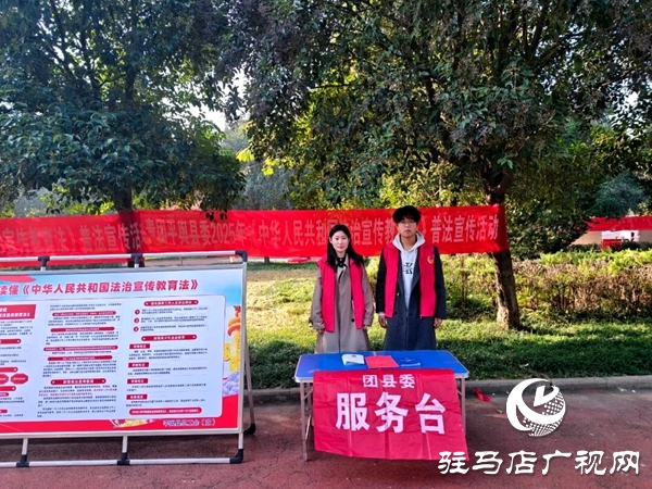共青團(tuán)平輿縣委開展2025年法治教育宣傳活動(dòng)