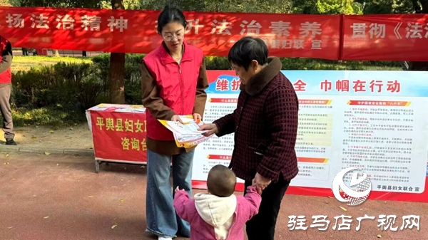 平輿縣婦聯(lián)開展普法宣傳教育活動?提升全縣婦女群眾的法治意識和維權(quán)能力