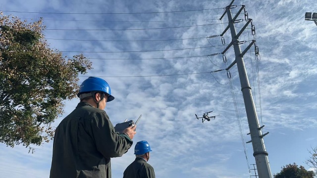 國(guó)網(wǎng)新蔡縣供電公司：無(wú)人機(jī)特巡賦能 筑牢迎峰度冬安全防線(xiàn)