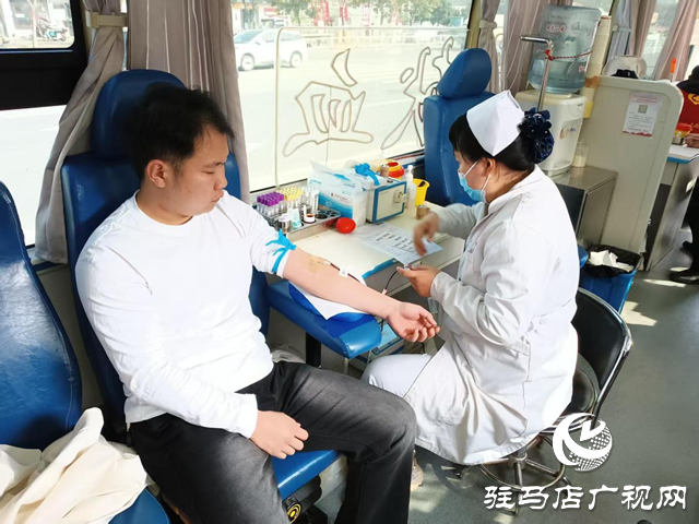 驛城區(qū)水屯鎮(zhèn)開展無償獻血活動 ?