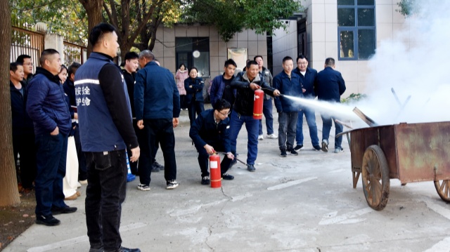 國(guó)網(wǎng)平輿縣供電公司：開展消防培訓(xùn) 筑牢安全防線