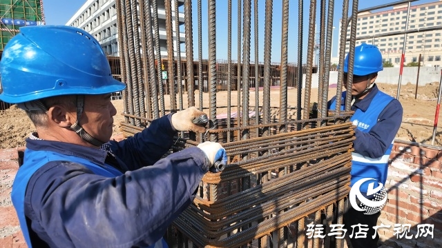 駐馬店市區(qū)順河110KV變電站正在加快建設(shè)