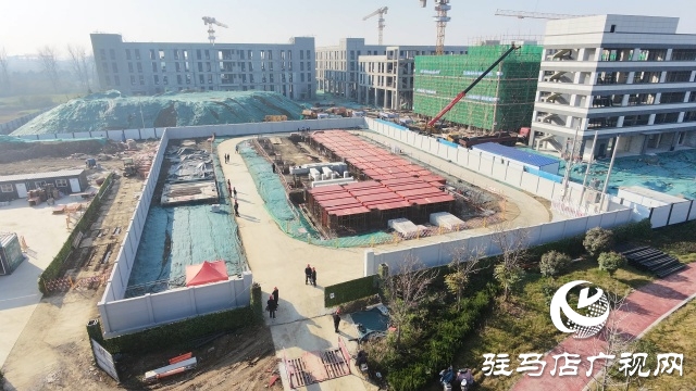 駐馬店市區(qū)順河110KV變電站正在加快建設(shè)