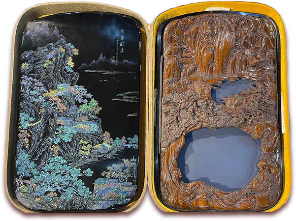 每日文物丨這塊螺鈿插屏，定格了陶淵明的悠然一刻