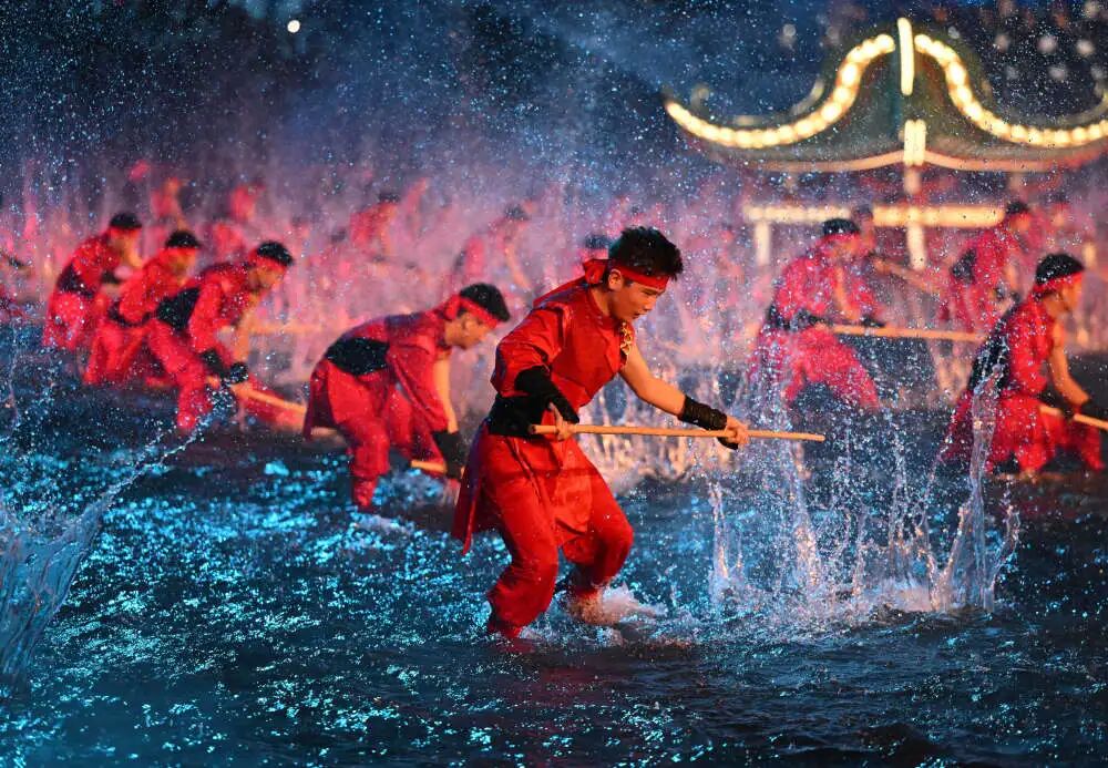 來(lái)，找一找全運(yùn)會(huì)上的傳統(tǒng)文化元素