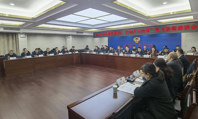 駐馬店市政協(xié)召開“暢通消費堵點 有效擴大內(nèi)需”雙月協(xié)商座談會