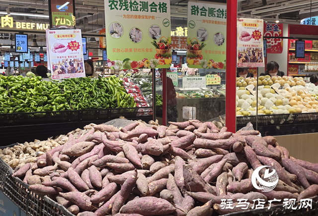 “紅薯專柜”直通市民餐桌 愛(ài)心企業(yè)助農(nóng)暖天中