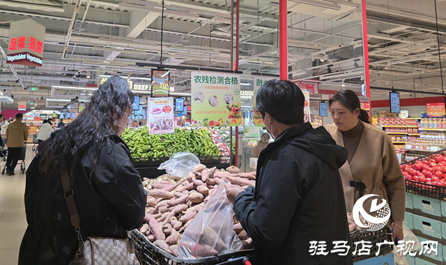 “紅薯專柜”直通市民餐桌 愛(ài)心企業(yè)助農(nóng)暖天中