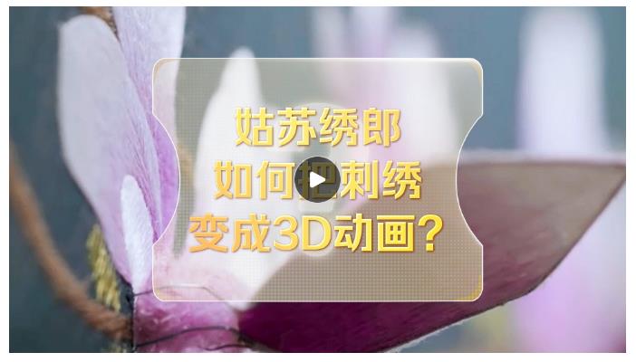 改革者 正青春｜姑蘇繡郎如何把刺繡變成3D動畫？
