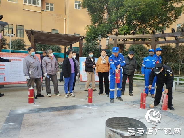 天中救援隊聯(lián)合多單位開展消防安全宣傳活動