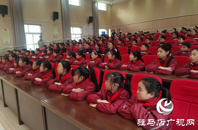 河南省紅領(lǐng)巾巡講團宣講交流活動走進駐馬店市第三十三小學(xué)