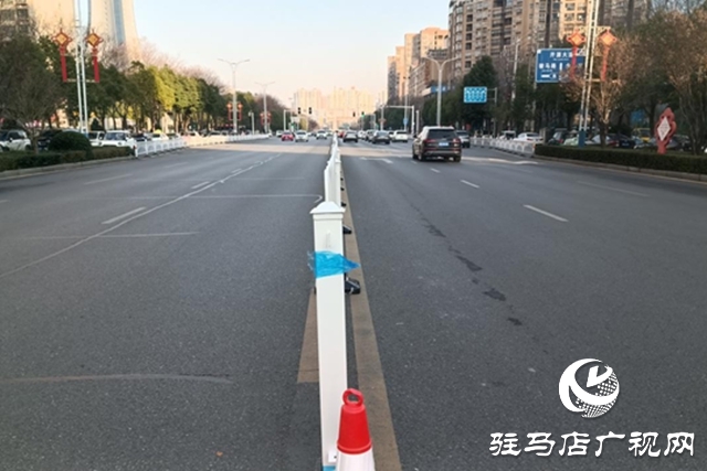 樂山大道加裝隔離欄 交通秩序顯著改善