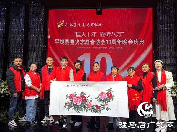 平輿縣星火志愿者協會以&ldquo;星火十年，愛傳八方&rdquo;為主題的十周年慶典活動溫情啟幕