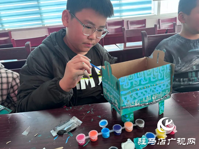 駐馬店博物館舉辦“穿越千年 ‘鼎’天立地”銅鼎模型手工活動